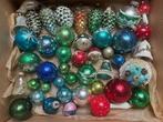 Ruim 40 oude/antieke kerstballen jaren '40/'50, Ophalen of Verzenden, Gebruikt