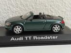 Minichamps Audi TT Roadster donkergroen 1:43, Ophalen of Verzenden, Zo goed als nieuw, Auto, MiniChamps