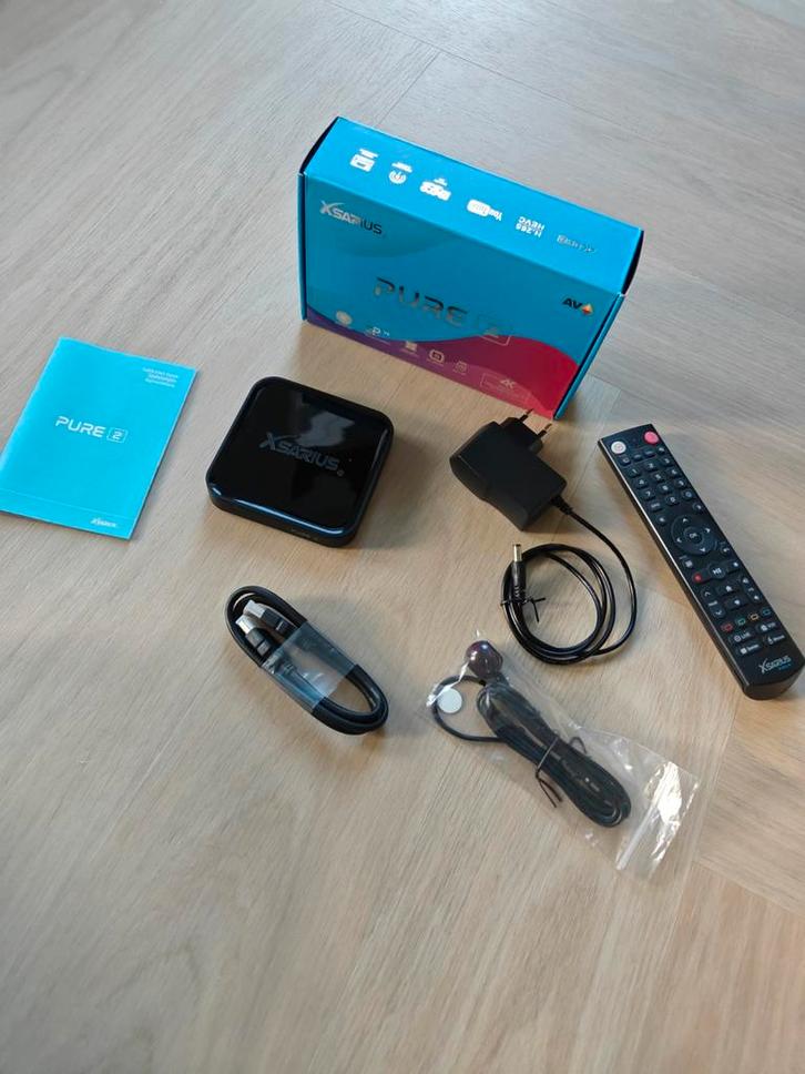 ✅ Xarius Pure 2 IPTV Box - Zo goed als nieuw! ✅, Audio, Tv en Foto, Mediaspelers, Zo goed als nieuw, Minder dan 500 GB, HDMI, USB 2.0