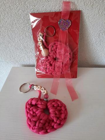 NIEUW! Valentijnsdag Zelfgemaakt Cadeau Sleutelhanger beschikbaar voor biedingen
