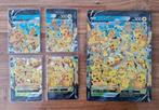 Pikachu V-Union Celebrations promo's,  SWSH 139 tm 142., Ophalen of Verzenden, Zo goed als nieuw, Meerdere kaarten, Foil