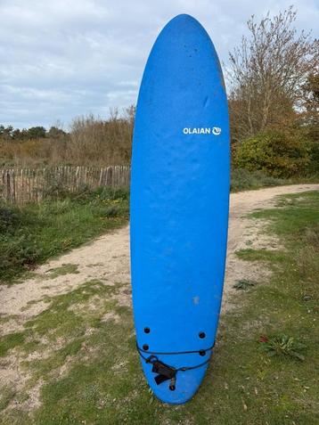 Olaian softtop surfboard 7’0” 2m12 ideaal – voor beginners beschikbaar voor biedingen