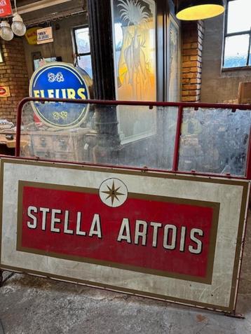 windscherm stella Artois oude reclame bier  beschikbaar voor biedingen