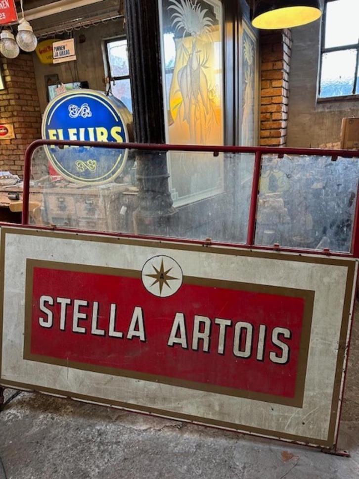 windscherm stella Artois oude reclame bier, Verzamelen, Merken en Reclamevoorwerpen, Gebruikt, Reclamebord, Ophalen of Verzenden