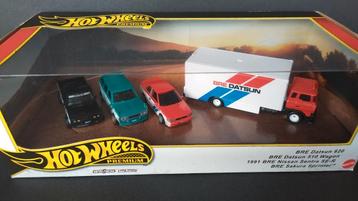 Datsun Nissan BRE 510 620 1:64 Hotwheels Premium Pol  beschikbaar voor biedingen