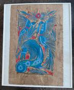 Amate Schilderij (Ophalen Purmerend), Antiek en Kunst, Kunst | Tekeningen en Foto's, Ophalen