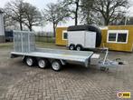 Machinetransport Aanhanger Hapert 3-asser bladveren 02-2023!, Auto diversen, Aanhangers en Bagagewagens, Gebruikt