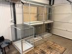 Broedkooien kweekboxen aluminium, Dieren en Toebehoren, Ophalen, Zo goed als nieuw, Aluminium, Broedkooi of Kweekkooi