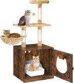Krabpaal kattenmeubel Paw -Krabpaal Katten-Bruın-52x128x45cm, Ophalen, Nieuw, Krabpaal
