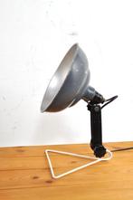 Vintage tafellamp fotolamp studiospot industriële spot, Ophalen of Verzenden, Gebruikt, Minder dan 50 cm