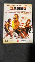 Rambo Triple Special Edition DVD Boxset, Vanaf 16 jaar, Boxset, Actie, Ophalen of Verzenden