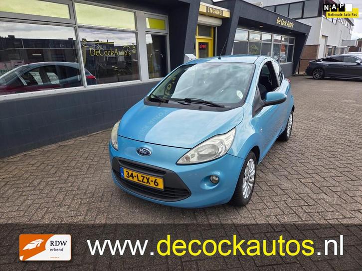 Ford Ka 1.2 Titanium X, Auto's, Ford, Bedrijf, Te koop, Ka, ABS, Airbags, Airconditioning, Boordcomputer, Centrale vergrendeling