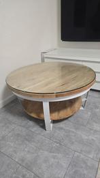 Te koop! Ronde Salontafel Cilamon Wit 90cm, Huis en Inrichting, Tafels | Salontafels, Ophalen, 50 tot 100 cm, Rond, 50 tot 100 cm