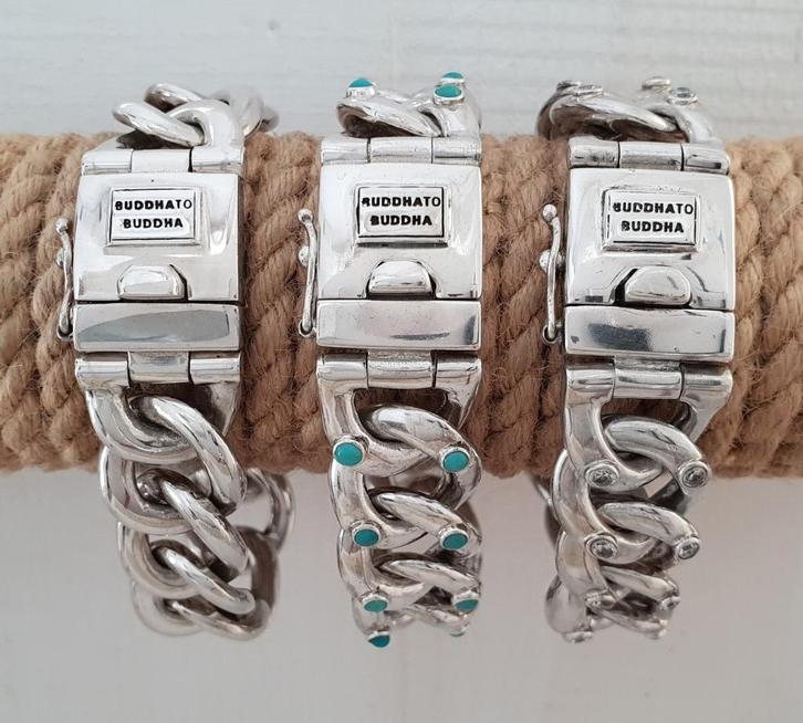 Buddha to Buddha Chris armbanden speciale aanbieding!, Sieraden, Tassen en Uiterlijk, Armbanden, Nieuw, Zilver, Zilver, Ophalen of Verzenden