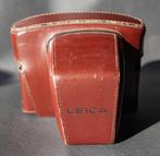 Lederen paraattas Leica roodbruin, Ophalen of Verzenden, Gebruikt, Overige typen, Overige merken