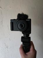 Sony ZV-1F + GP-VPT2BT Grip, Ophalen of Verzenden, Zo goed als nieuw, Sony