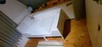 Ikea Sundvik meegroeibed met matras en lakens, Ophalen, Gebruikt, Eenpersoons, Wit