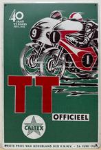 TT Assen 40 jaar 1965 reclamebord van metaal wandbord deco