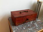 Antiek Geldkistje / Documentenkistje, Ophalen of Verzenden, Zo goed als nieuw, Brandkast