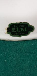 beeld echtpaar elki delfts wit,, Verzamelen, Beelden en Beeldjes, Ophalen of Verzenden