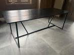 Zwarte Woood Eettafel, Huis en Inrichting, Tafels | Eettafels, Ophalen, Gebruikt, 100 tot 150 cm, Vijf personen of meer