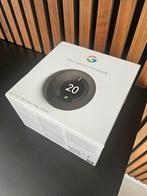 Google Nest Learning Thermostat 3th Gen  *Zwart*, Ophalen of Verzenden, Zo goed als nieuw