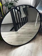 Ronde spiegel, Huis en Inrichting, Woonaccessoires | Spiegels, Ophalen, Rond, Zo goed als nieuw, 75 tot 100 cm