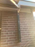 Knikarm-zonnescherm elektrisch (al gedemonteerd), Ophalen, Gebruikt, 450 cm of meer, Elektrisch