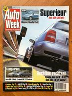 Autoweek nr. 36 2000, Boeken, Nieuw, Audi, Autoweek, Verzenden