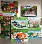 LEGO MINECRAFT 8 sets, Ophalen of Verzenden, Zo goed als nieuw, Complete set, Lego