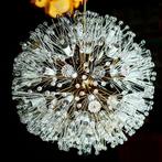 Emil Stejnar Snowball lamp, kroonluchter messing met glas, Huis en Inrichting, Lampen | Hanglampen, Ophalen of Verzenden, Zo goed als nieuw
