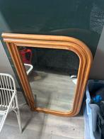 Retro Rotan Spiegel - Manou Stijl, Ophalen, Minder dan 50 cm, Gebruikt, Minder dan 100 cm