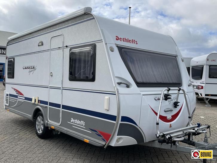Dethleffs Camper Lifestyle 450 DB AIRCO/MOVER/ TENT/LUIFEL, Caravans en Kamperen, Caravans, Bedrijf, tot en met 4, Rondzit, Dethleffs