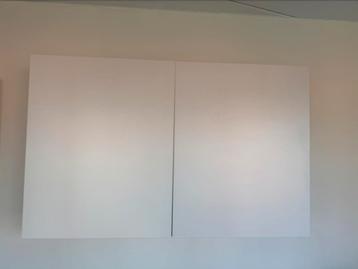 KNOXHULT Bovenkast met deuren, wit, 120x75 cm beschikbaar voor biedingen