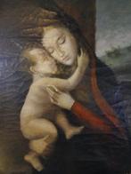 oud schilderij 18 de eeuw of vroeger, Antiek en Kunst, Verzenden