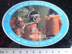sticker kom naar de wereld van martini mexico vakantie 1974, Verzenden, Zo goed als nieuw, Merk