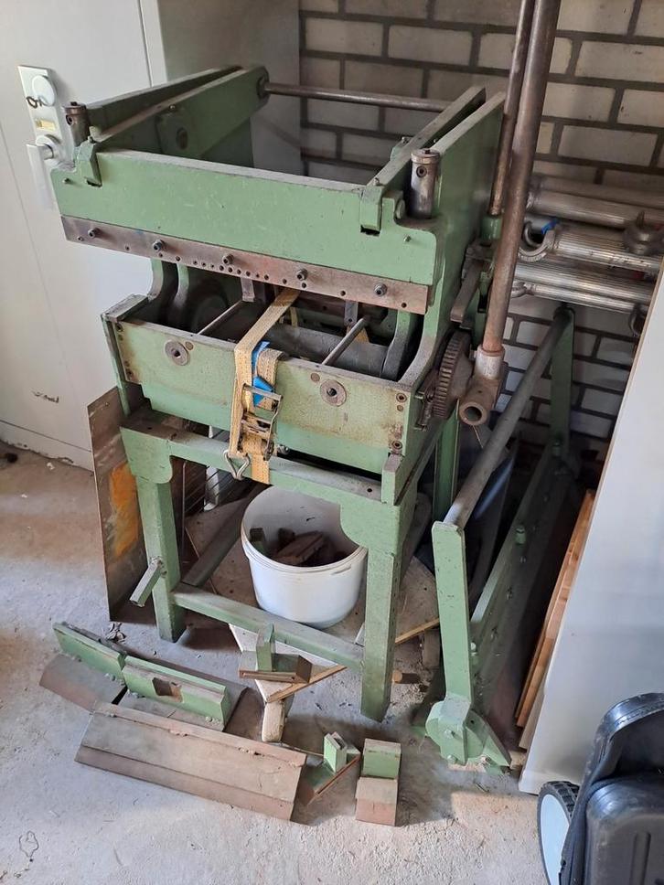 Kant en zetbank, Doe-het-zelf en Verbouw, Schaafmachines, Gebruikt, Ophalen