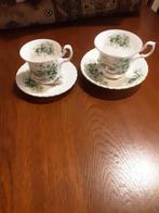 Royal Albert dames en heren kop en schotels Ancestral series, Ophalen of Verzenden