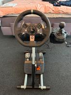 Logitech G920 Driving Force + Schakelpook + Wheel Stand Pro, Ophalen, Zo goed als nieuw