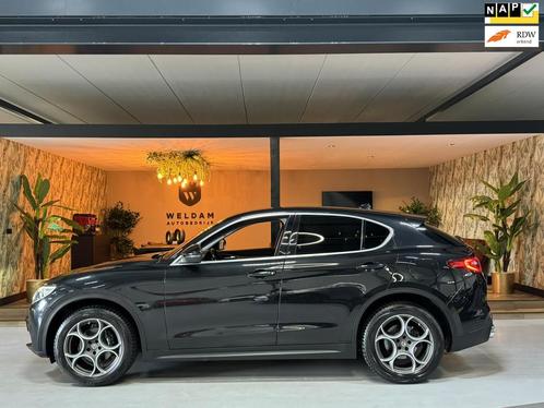 Alfa Romeo Stelvio 2.0 T AWD Super Garantie 280 PK Leder Xen, Auto's, Alfa Romeo, Bedrijf, Te koop, Stelvio, 4x4, ABS, Achteruitrijcamera
