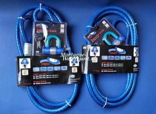 Stazo Slot bootkabel met beugelslot 2.5m of 5 m - gekeurd !, Watersport en Boten, Accessoires en Onderhoud, Nieuw, Overige typen