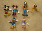 Rubberen Disney figuren 6 stuks AH, Ophalen of Verzenden, Overige figuren, Gebruikt, Beeldje of Figuurtje