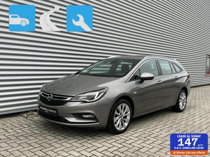 Opel Astra Turbo, Schuif-kanteldak, Carplay, Cruise, Climate, Auto's, Opel, Bedrijf, Te koop, Astra, ABS, Airbags, Airconditioning
