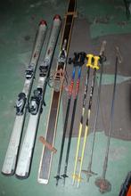 3 PAAR SKIS MET STOKKEN, Overige merken, Gebruikt, 160 tot 180 cm, Ski's