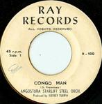 Angostura Starlift Steel Orch. "Congo Man" (Ray Records), Latin en Salsa, Gebruikt, 7 inch, Single
