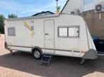 Knaus Sudwind 495 TF - Familiecaravan, Caravans en Kamperen, Caravans, 75 kg, Koelkast, Particulier, 5 tot 6 meter