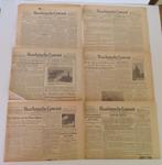 Uit inboedel:  9 oorlogskranten Haarlemsche Courant (zie oms, Verzenden, Overige soorten, Nederland, Overige typen