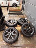 zwarte sportvelgen, Auto-onderdelen, Banden en Velgen, Ophalen, 14 inch, Gebruikt, Banden en Velgen