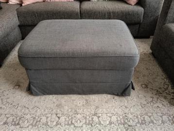 Ikea Ektorp Voetenbank met Opbergruimte - Antraciet Grijs - afbeelding 2