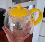 Bodum Theepot - Geel, Huis en Inrichting, Keuken | Keukenbenodigdheden, Ophalen, Zo goed als nieuw